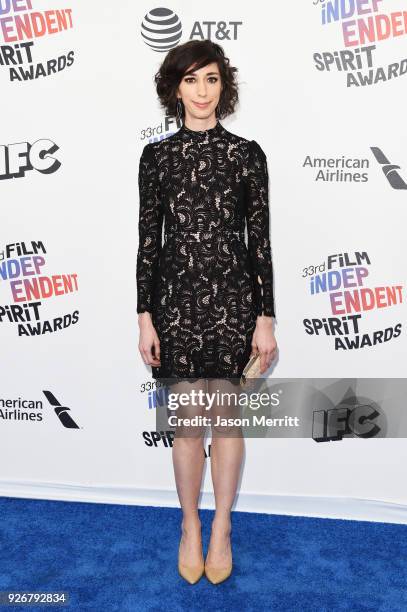 Director/producer Lana Wilson attends the 2018 Film Independent Spirit Awards on March 3, 2018 in Santa Monica, California.