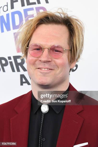 Director Geremy Jasper attends the 2018 Film Independent Spirit Awards on March 3, 2018 in Santa Monica, California.