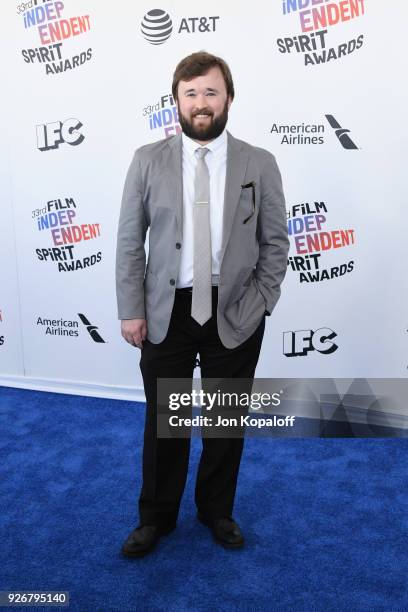 Actor Haley Joel Osment attends the 2018 Film Independent Spirit Awards on March 3, 2018 in Santa Monica, California.