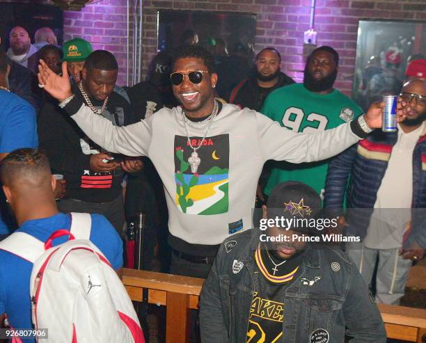 Gucci Mane attends Tournament Weekend Celebration at The Oak Room on March 3, 2018 in Charlotte, North Carolina.