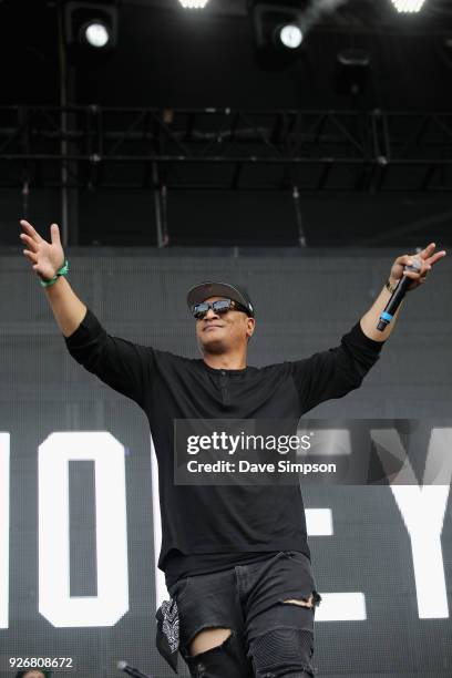 Scribe performs at Auckland City Limits Music Festival on March 3, 2018 in Auckland, New Zealand.