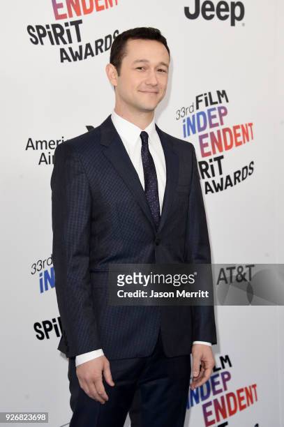 Actor Joseph Gordon-Levitt attends the 2018 Film Independent Spirit Awards on March 3, 2018 in Santa Monica, California.