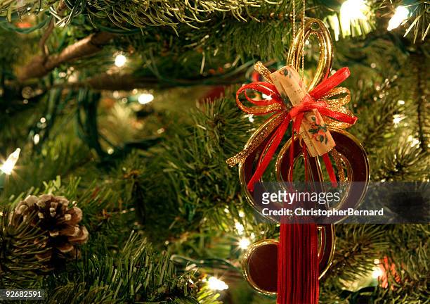 weihnachts-schein - christmas carols stock-fotos und bilder