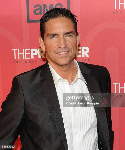 Actor Jim Caviezel attends "The Prisoner" New York screening at the IFC Center on November 3, 2009 in New York City.