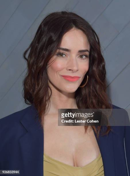 Actor Abigail Spencer attends American Airlines at the 2018 Film Independent Spirit Awards on March 3, 2018 in Santa Monica, California.