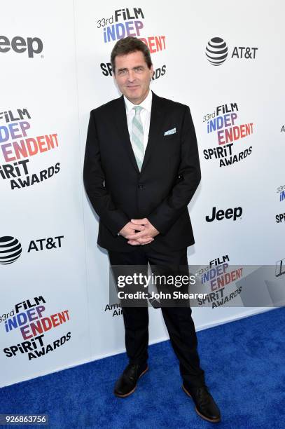 President of Film Independent Josh Welsh attends the 2018 Film Independent Spirit Awards on March 3, 2018 in Santa Monica, California.