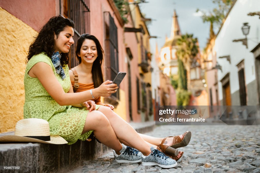 Girlfriends Traveling Mexico