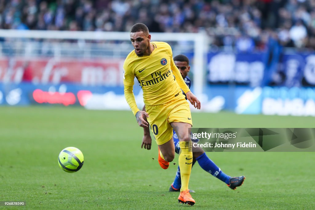 Troyes AC v Paris Saint Germain - Ligue 1