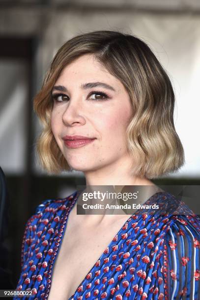 Carrie Brownstein attends the 2018 Film Independent Spirit Awards on March 3, 2018 in Santa Monica, California.