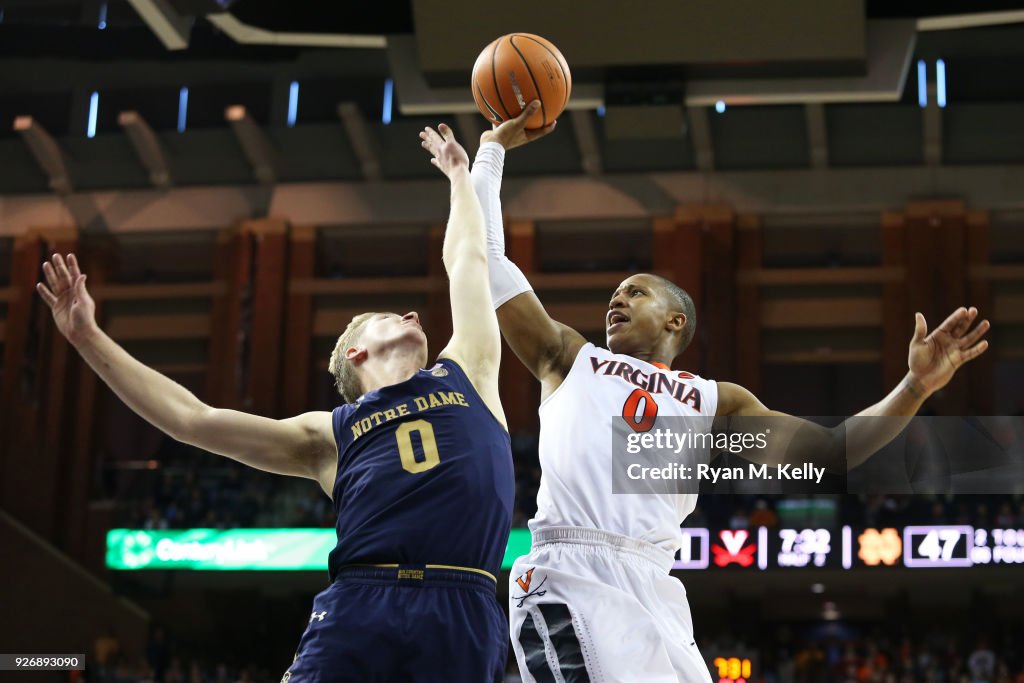 Notre Dame v Virginia