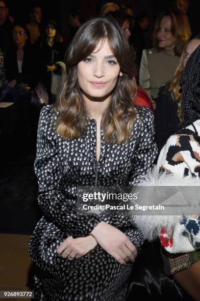 Alma Jodorowsky attends the Sonia Rykiel show as part of the Paris Fashion Week Womenswear Fall/Winter 2018/2019 on March 3, 2018 in Paris, France.