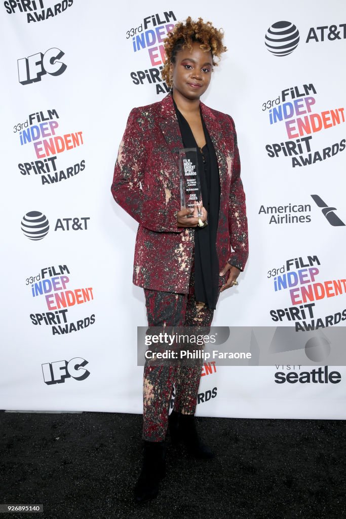 2018 Film Independent Spirit Awards - Press Room