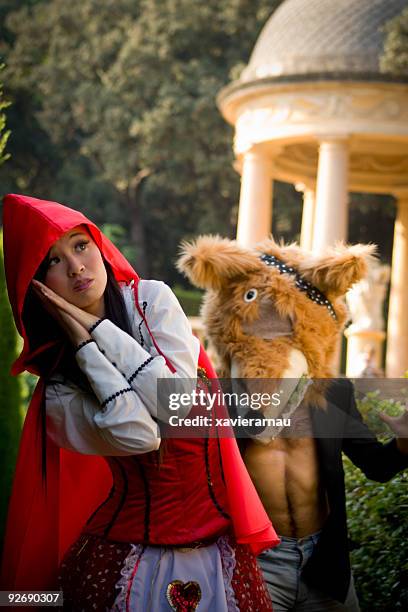 fantasy - big bad wolf stock pictures, royalty-free photos & images