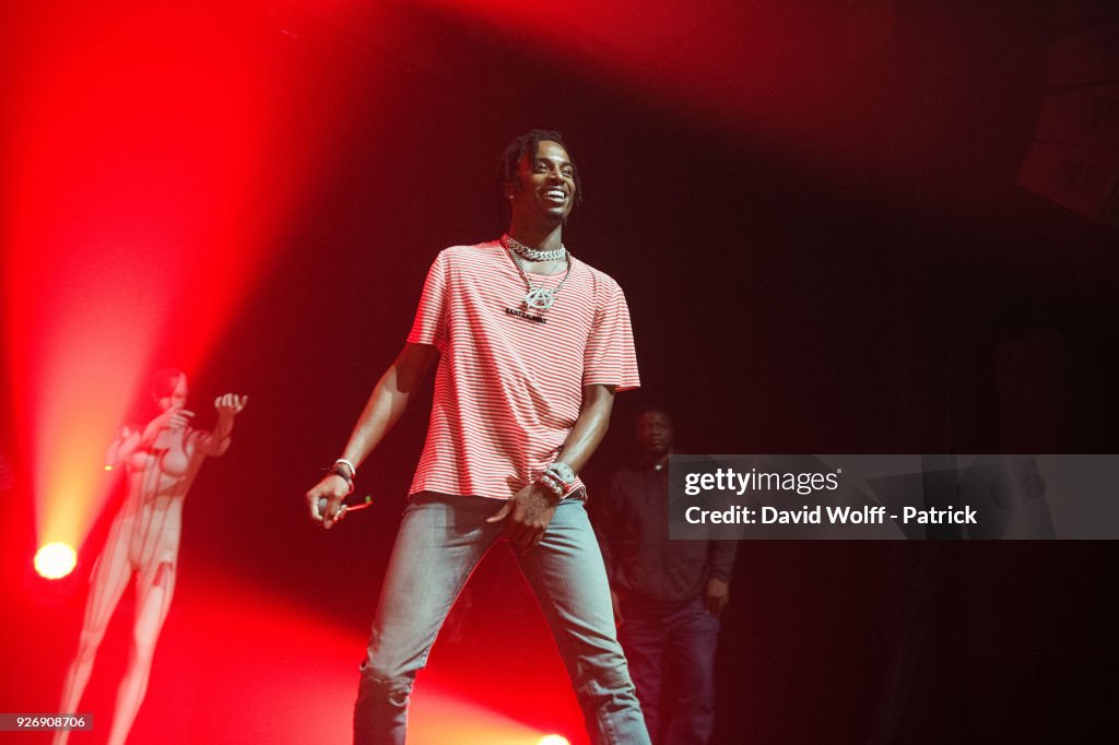 Playboi Carti  Performs At L'Elysee Monmartre In Paris