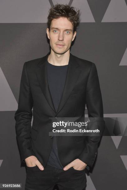 Arjen Tuiten attends the 90th annual Academy Awards Oscar Week - Makeup and Hairstyling Symposium at Samuel Goldwyn Theater on March 3, 2018 in...