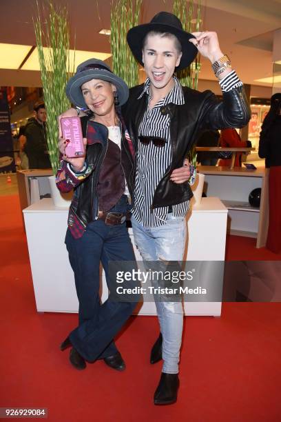 Barbara Engel and Maximilian Seitz during the VIP Late Night Shopping Party on March 3, 2018 in Hamburg, Germany.