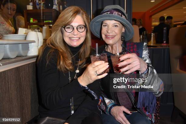 Maren Gilzer and Barbara Engel during the VIP Late Night Shopping Party on March 3, 2018 in Hamburg, Germany.