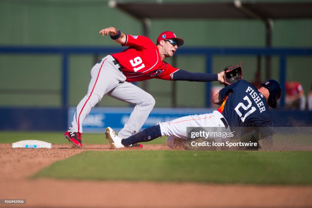MLB: MAR 03 Spring Training - Nationals at Astros