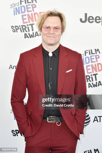 Geremy Jasper attends the 2018 Film Independent Spirit Awards - Arrivals on March 3, 2018 in Santa Monica, California.