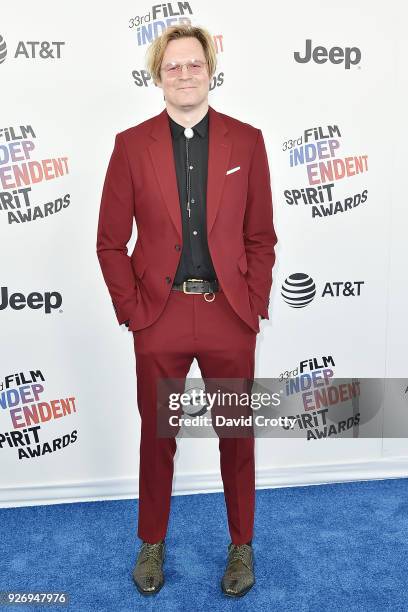 Geremy Jasper attends the 2018 Film Independent Spirit Awards - Arrivals on March 3, 2018 in Santa Monica, California.