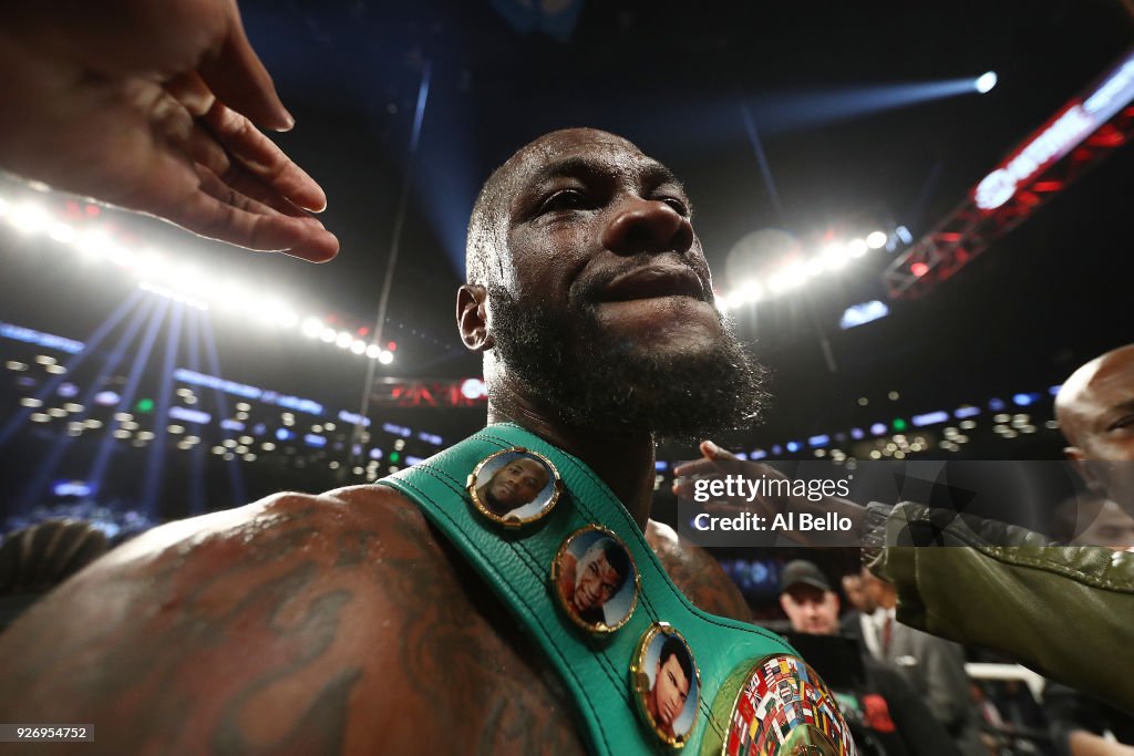 Deontay Wilder v Luis Ortiz