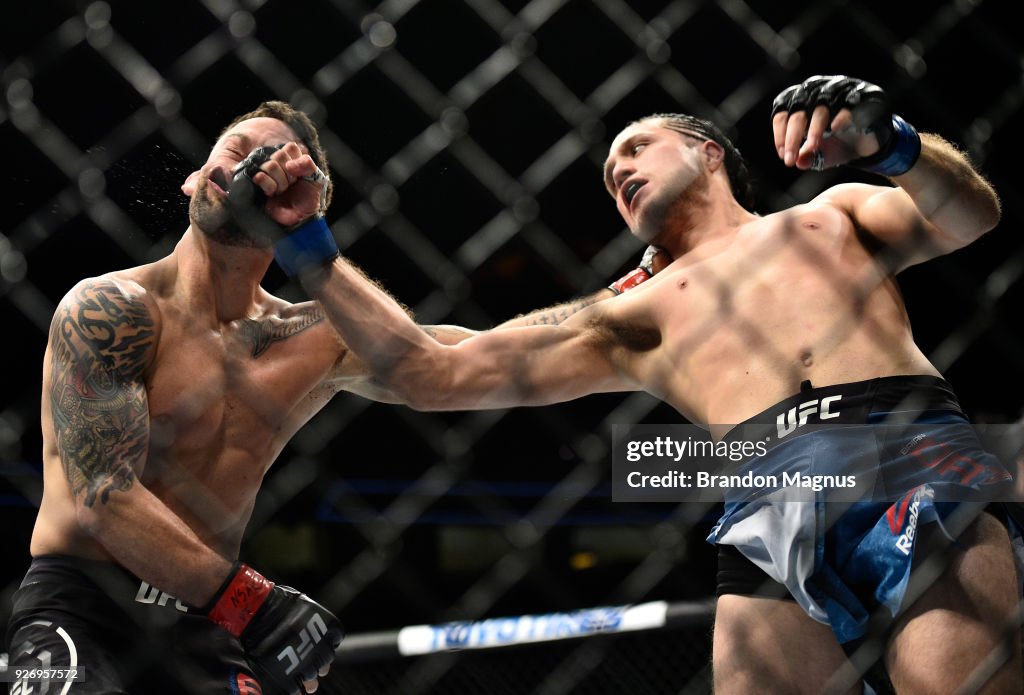 UFC 222: Edgar v Ortega