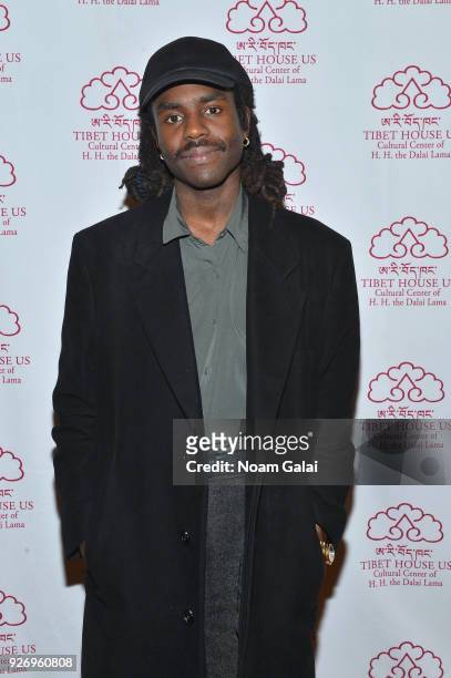 Dev Hynes of Blood Orange attends the afterparty of the 31st Annual Tibet House US Benefit Concert and Gala at Gotham Hall on March 3, 2018 in New...