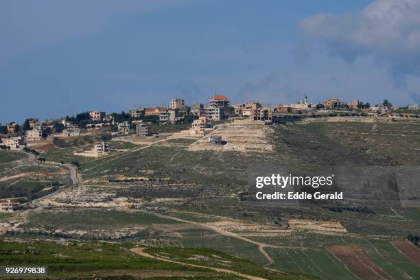 the israel lebanon border - lebanese stock pictures, royalty-free photos & images