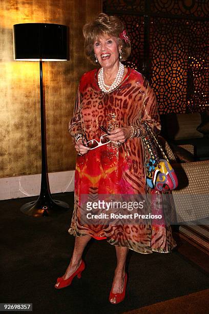 Lillian Frank arrives for the Crown VRC Oaks Club Ladies Function at Crown Palladium on November 4, 2009 in Melbourne, Australia.