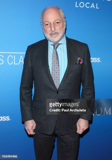 Author Andre Aciman attends the Sony Pictures Classics Oscar nominees dinner on March 3, 2018 in Los Angeles, California.