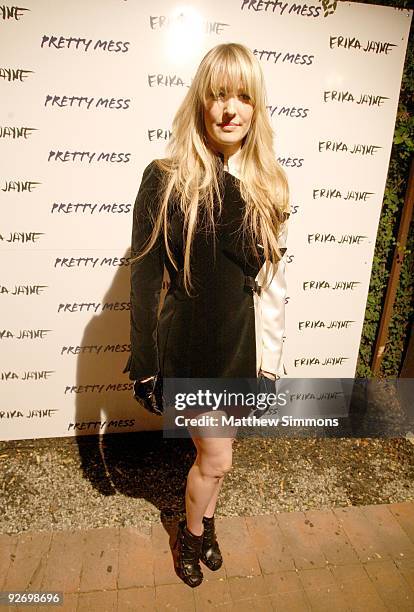 Erika Jayne arrives to the Erika Jane Album release Party for "Pretty Mess" at Coco de Mer on August 20, 2009 in West Hollywood, California.