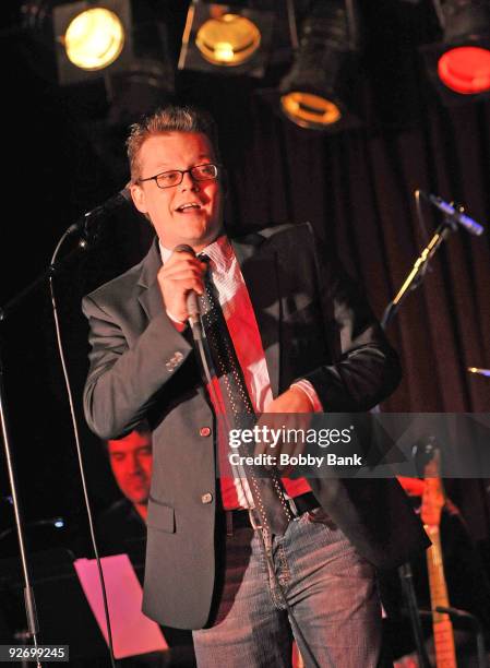 Jeremy Kushnier attends Rockers on Broadway: Celebrating The 60's at B.B. King Blues Club & Grill on November 2, 2009 in New York City.