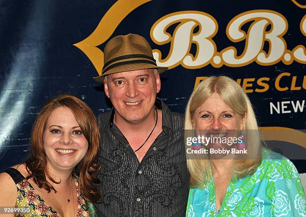 Producers of the Rockers on Broadway show, Cori Gardner, Donnie Kehr and Sandy Hicks attend Rockers on Broadway: Celebrating The 60's at B.B. King...