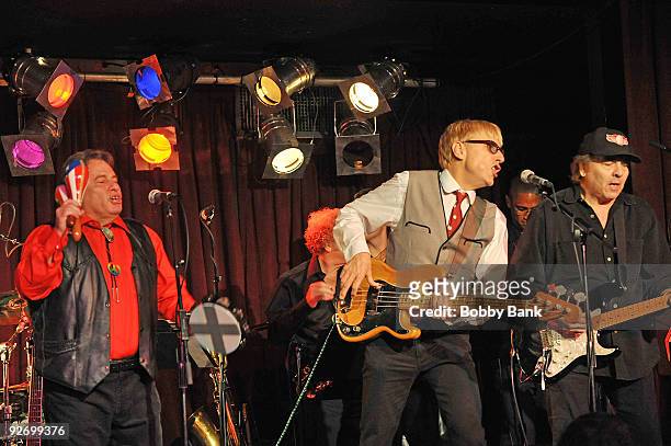 Eddie Brigati, Will Lee and Gene Cornish of The Rascals attend Rockers on Broadway: Celebrating The 60's at B.B. King Blues Club & Grill on November...