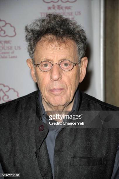 Philip Glass attends Tibet House 31st Annual Benefit Gala After Party at Gotham Hall on March 3, 2018 in New York City.
