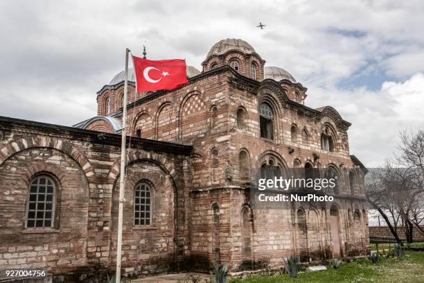 General view seen Kariye museum in Yenikapi, Istanbul on 3 March 2018.