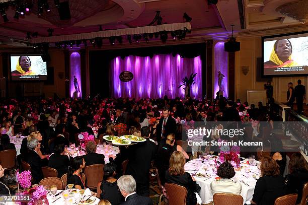 General view during Variety's 1st Annual Power of Women Luncheon at the Beverly Wilshire Hotel on September 24, 2009 in Beverly Hills, California.