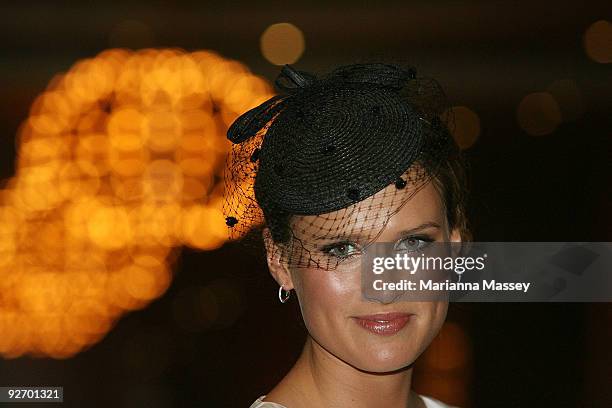 Francesca Cumani arrives for the Crown VRC Oaks Club Ladies Function at Crown Palladium on November 4, 2009 in Melbourne, Australia.