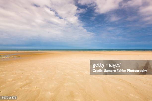 scenic view of each against a cloudy sky - low tide stock pictures, royalty-free photos & images