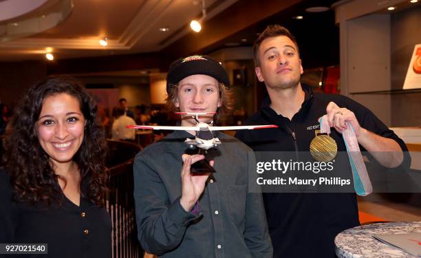 Red Gerard and guest attend GBK Pre-Oscar Luxury Lounge on March 3, 2018 in Beverly Hills, California.