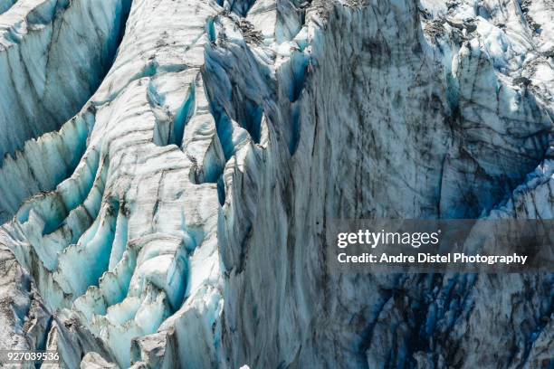 franz josef glacier area - new zealand - glacial motion stock pictures, royalty-free photos & images