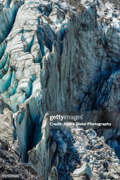 franz josef glacier area - new zealand - glacial motion stock pictures, royalty-free photos & images