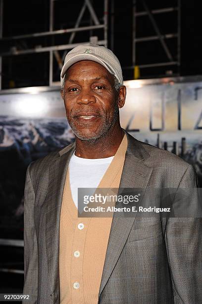 Actor Danny Glover arrives at the premiere of Columbia Pictures' "2012" at the Regal Cinemas LA live on November 3, 2009 in Los Angeles, California.