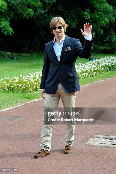 Carlos Baute attends the press conference for the Onda Awards 2009 at the Placete Albeniz on November 4, 2009 in Barcelona, Spain.