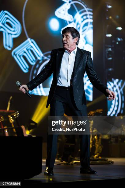 Sold Out for the unstoppable Italian singer Gianni Morandi who performed live at Pala Alpitour in Turin, Italy, on 3 March 2018 with his 'D'Amore...