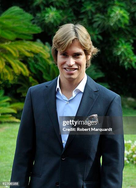 Carlos Baute attends the press conference for the Onda Awards 2009 at the Placete Albeniz on November 4, 2009 in Barcelona, Spain.