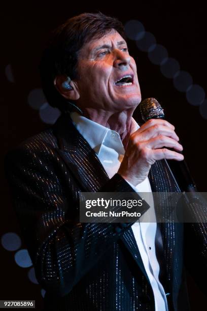 Sold Out for the unstoppable Italian singer Gianni Morandi who performed live at Pala Alpitour in Turin, Italy, on 3 March 2018 with his 'D'Amore...