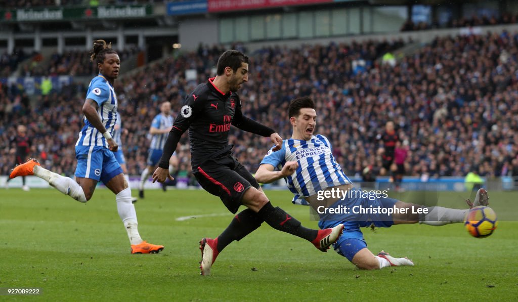 Brighton and Hove Albion v Arsenal - Premier League