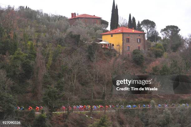 Landscape / City / Peloton / Larciano - Larciano on March 4, 2018 in Larciano, Firenze, Italy.