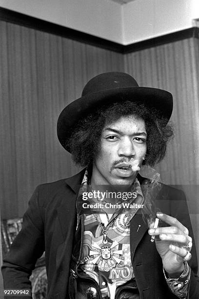 Jimi Hendrix in the UK, late 1960s